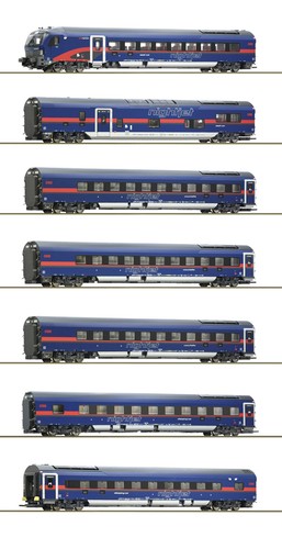Roco 5510004 tlg wagenset - roco, 7-tlg.