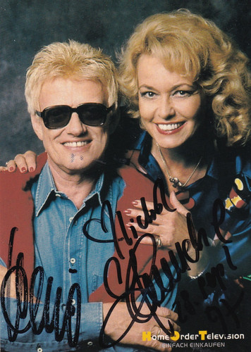 Autogramm heino und - -,