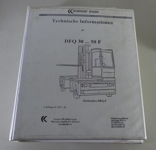 Werkstatthandbuch kalmar irion - werkstatthandbuch,