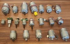 20x DC Miniatur Motor versch. Größen Klein Mittel Gleichstrom Drucker / Scanner