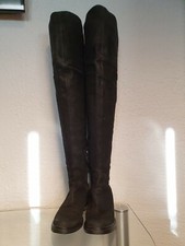 A66 Overknee Stiefel Echt Leder Miu Miu by Prada