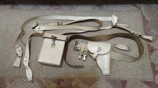 Orig. DDR VP Volkspolizei Polizei Regulierer Holster WEISS Pistolentasche GURT