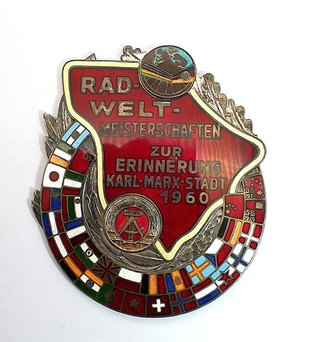 Ddr medaille plakette zur - plakette,