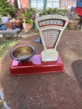 Vintage DDR Kinder Spielzeug Neigungswaage Blechspielzeug 70er Waage