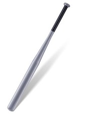 32 Zoll Baseballschläger mit Rutschfester Griff Aluminium Baseball Schläger DE