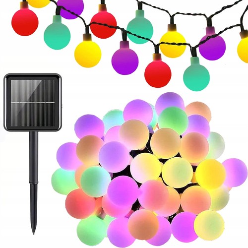 Led solar lichterkette ball - led,