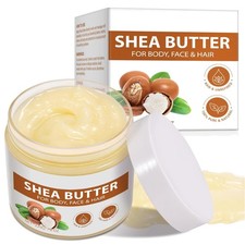 Unraffinierte Sheabutter 220g - Intensive Pflege für Sichtbare Hautverjüngung