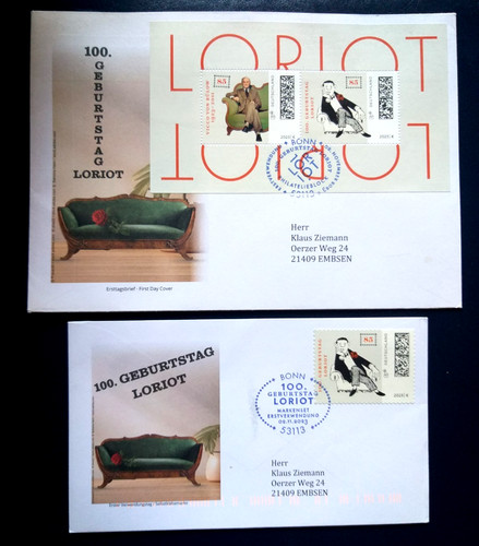 Brd 2023 fdc 100 - 2x, fdc,
