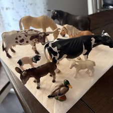 Schleich Lot 9 Farm Animals