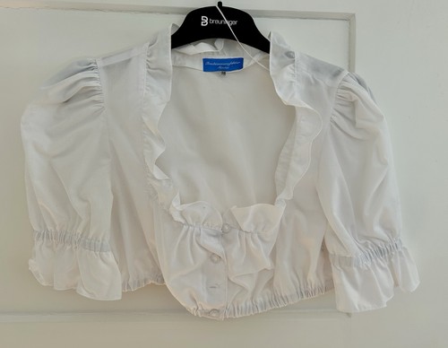 Weisse dirndlbluse 38 - weisse, gr.