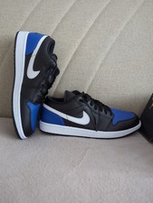 553558-042 Nike Air Jordan 1 Low Black Game Royal White Men?,46 Neu, Gewerblich