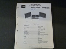 Original Service Manual Schaltplan Toshiba RT-450X