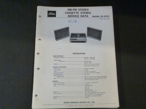 Original service manual - original,