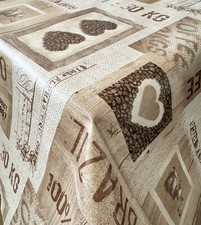 Wachstuchtischdecke arabica - wachstuchtischdecke,