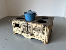 antik Puppenhaus Puppenküche Herd um 1890 Holler‘sche Carlshütte AG Gusseisen