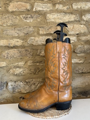 Justin cowboystiefel hellbraun - justin,
