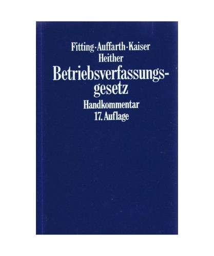 Betriebsverfassungsgesetz mit