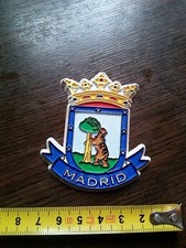 Magnet Kühlschrankmagnet Madrid Spanien Wappen Bär KroneSouvenier