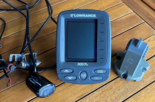 Lowrance x67c fish depth - lowrance,