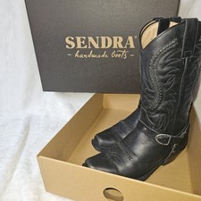 Sendra Boots, Biker Boots, Cowboystiefel Gr 42 Schwarz Neuwertig
