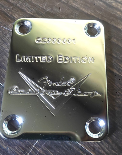 Halsplatte fender custom - custom, shop
