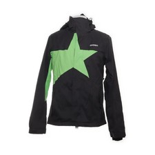 Zimtstern, Skijacke, Herren, Größe: L, Grau/Grün, Nylon/Polyester -wPx