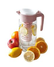 Kühlschrank Glas Krug Kanne Karaffe  Saftkrug Saft Wasser Milch 1,45L BPA Free