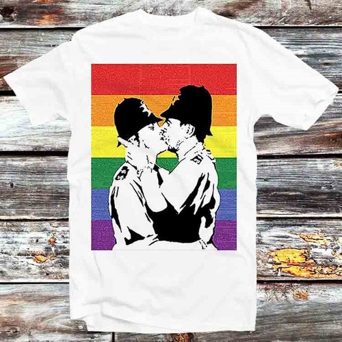 Shirt banksy pride - t-shirt,