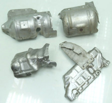 MINI ONE D CLUBMAN / R55  / 90PS / SET HITZESCHUTZ HITZEBLECH AUSPUFF (BC153)