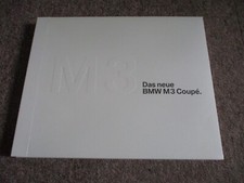 Händler-Mappe BMW M3 Coupe