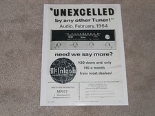 McIntosh Herr 67 Rohr Fm Tuner