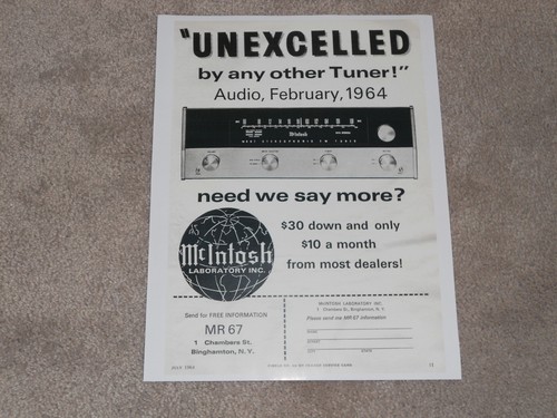 Mcintosh herr rohr tuner - herr,