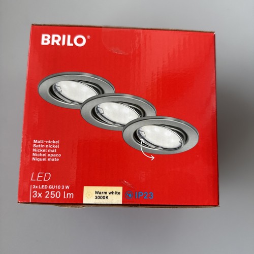 Briloner gu10 led - 3x,