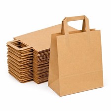 Papiertragetaschen Braun