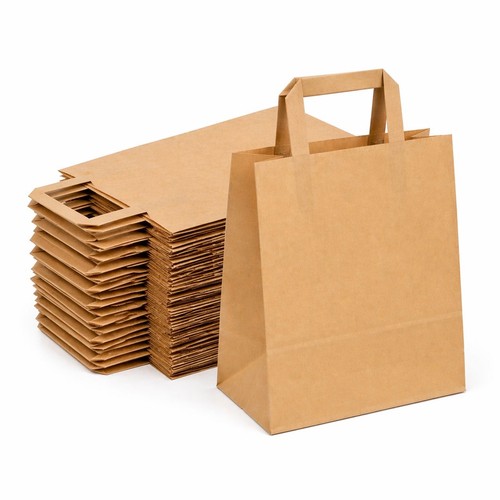 Papiertragetaschen braun - papiertragetaschen,