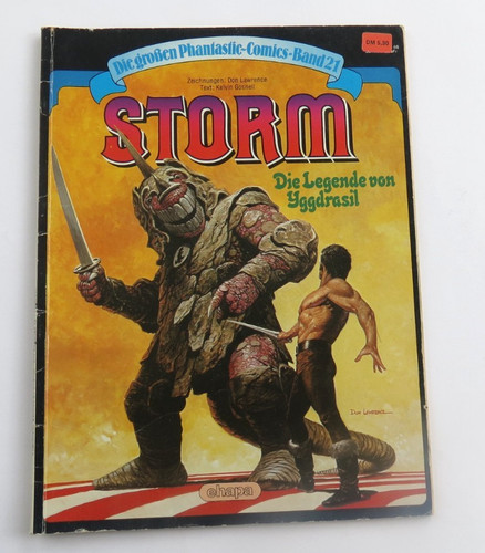 Vintage comic storm die - storm,
