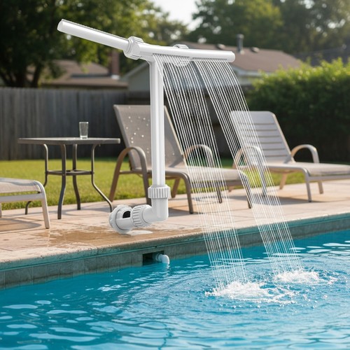 Pool wasserfall brunnen - pool,