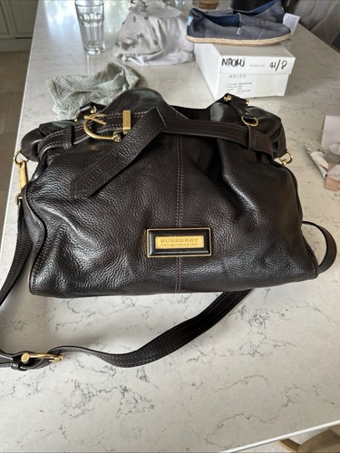 Echtleder burberry handtasche - burberry,
