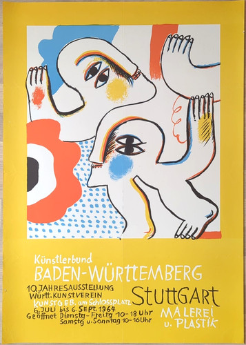 Poster plakat horst antes - plakat,
