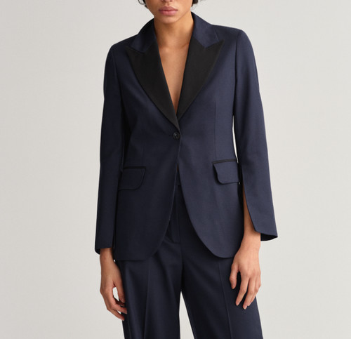 Gant damen blazer dunkelblau - blazer,