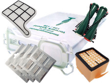 Staubsaugerbeutel Filtertüten Beutel Vlies geeignet Vorwerk Kobold 135 136 Set