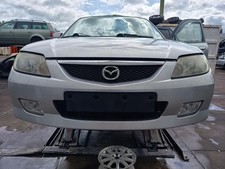 Mazda 323f VI original Stoßstange Fänger vorn/Front 22V Satinsilber Bj 2002