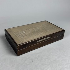 Box Schmuck Holz Glasplatte