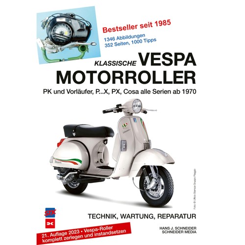 Klassische vespa motorroller - vespa,