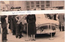 Volkspolizei-Foto DDR VEB IFA PKW Horch Sachsenring P 240