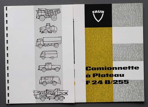 Prospekt faun leicht lkw - lkw, f