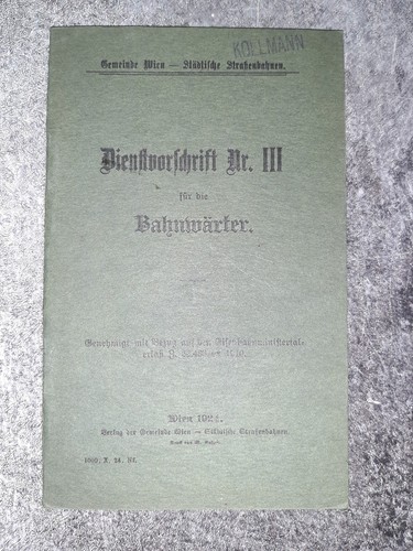 Dienstvorschrift iii für - dienstvorschrift,