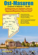 Landkarte Ost-Masuren Goldap
