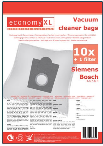 Staubsaugerbeutel economy - 10,