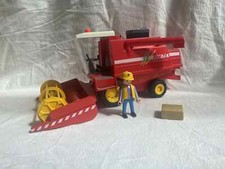 Playmobil 3929 Mähdrescher (Bauernhof) von 2001, Top Zustand mit Bauanleitung